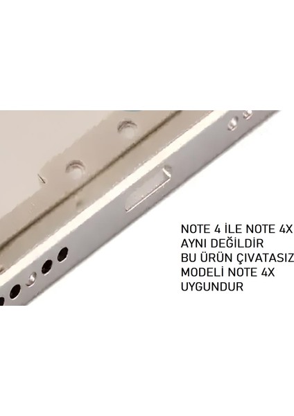 Xiaomi Redmi Note 4x Full Kasa Arka Kapak Takım Gold