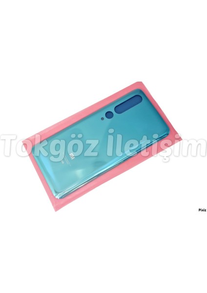 Xiaomi Mİ 10 Arka Kapak Batarya Pil Kapağı 5G (CAM) MAVİ