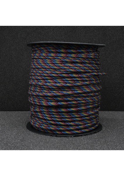 Paracord Ip 4 mm Mor Mavi Desenli No:76 10 Metre