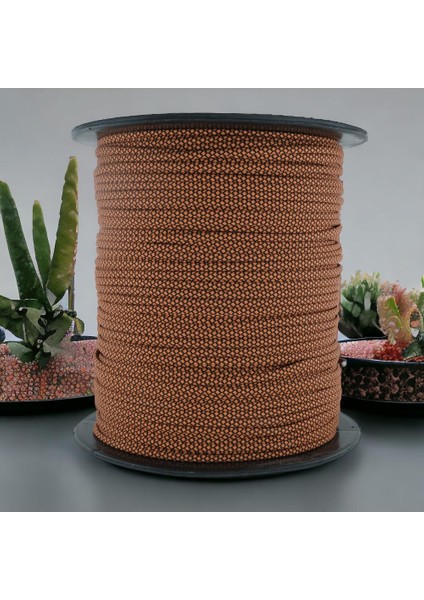 Paracord Ip 4 mm Turuncu Siyah Desenli Renk No:57 10 Metre fiyatları
