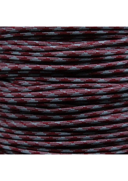 Paracord Ip 4 mm Bordo Gri Desen No:45 10 Metre fiyatları