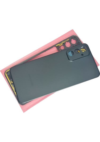 Samsung Galaxy M23 Kasa Arka Pil Batarya Kapağı Siyah