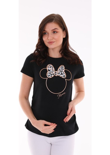 Hamile Karakter Bskılı Esnek Kumaş T-Shirt fiyatları