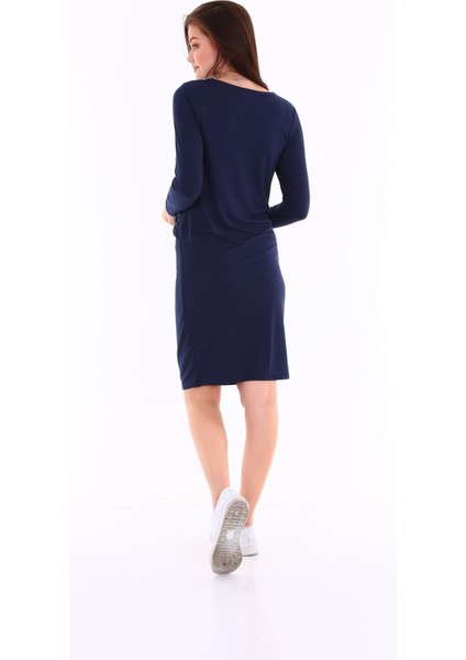 Hamile Fitilli Esnek Yumuşak Kumaş Elbise indirimleri