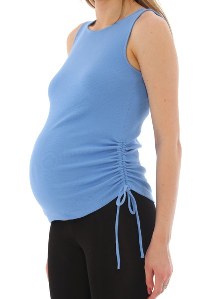 Hamile Pamuklu Kumaş Kalın Askılı T-Shirt fiyatları