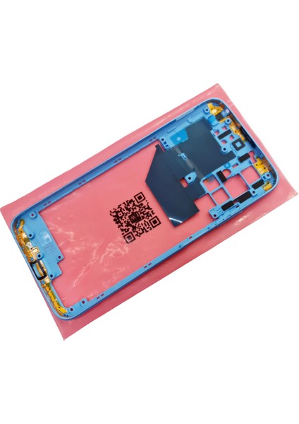Xiaomi Redmi 10 Kasa Full Arka Pil Batarya Kapağı (Tamir Seti) Mavi