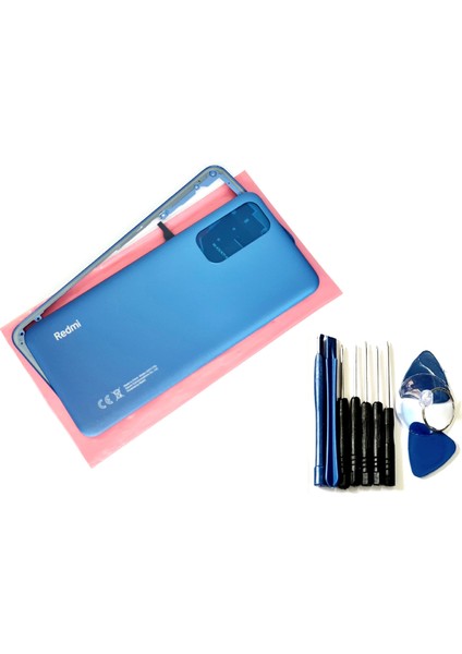 Xiaomi Redmi Note 11 Kasa Arka Pil Batarya Kapağı (Tamir Seti) Mavi