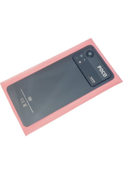 Xiaomi Poco X4 Pro Arka Kapak (Full Kamera Lensli Orjinal) Siyah