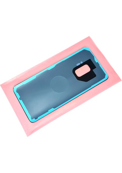 Samsung Galaxy S9 Arka Pil Batarya Kapağı + Pil (Cam) Siyah modelleri
