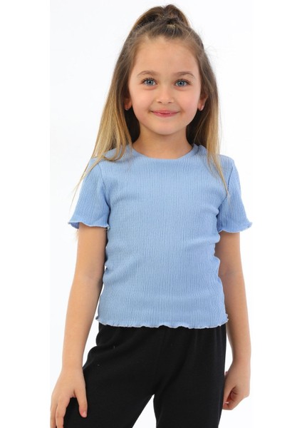 Kız Çocuk Esnek Kumaş T-Shirt modelleri