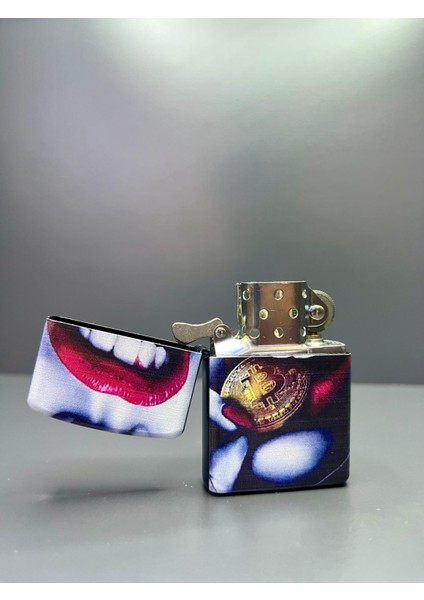 Zippo Model Lazer Baskı Benzinli Metal Çakmak fiyatları