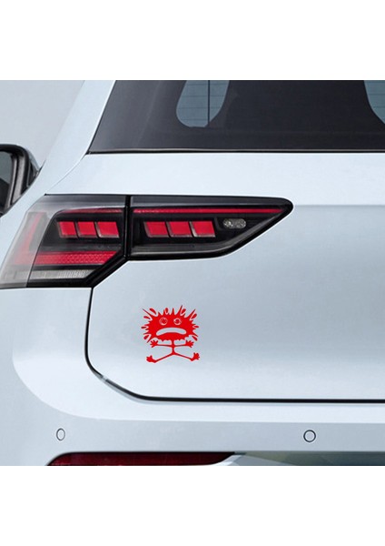 Uyarıcı Adam Sticker - Oto Sticker - Araba Sticker - Araç Sticker - Cam Sticker - Oto Aksesuar