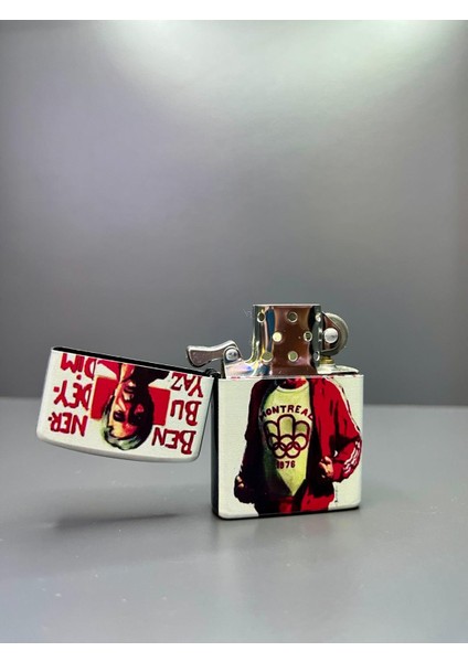 Zippo Model Lazer Baskı Benzinli Metal Çakmak fiyatları