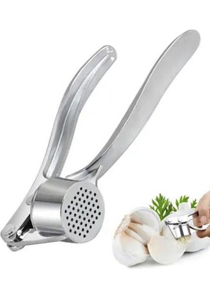 Çelik Sarımsak Ezici, 15 cm uzunluk, 4 cm en, Türkiye yapımı