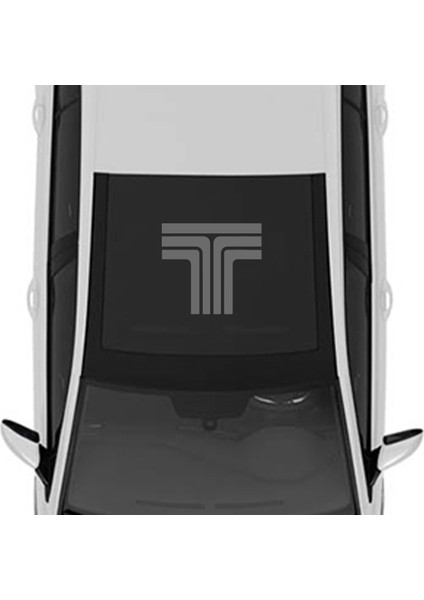 Tofaş Sunroof Sticker - Tofaş Sticker - Oto Sticker - Araba Sticker - Araç Sticker - Cam Sticker
