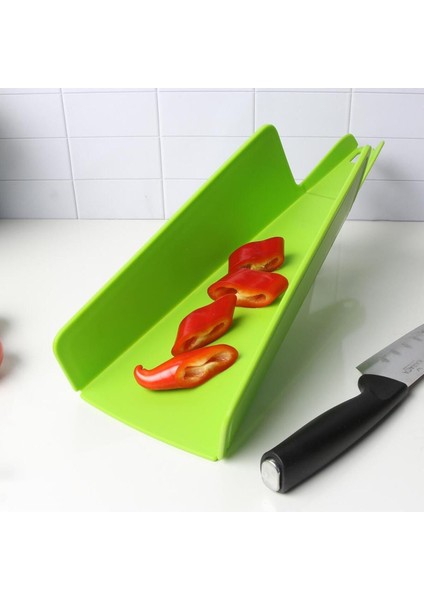 Mavi Katlanabilir Plastik Kesme Panosu 20x20 cm, pratik ve kullanışlı tasarım