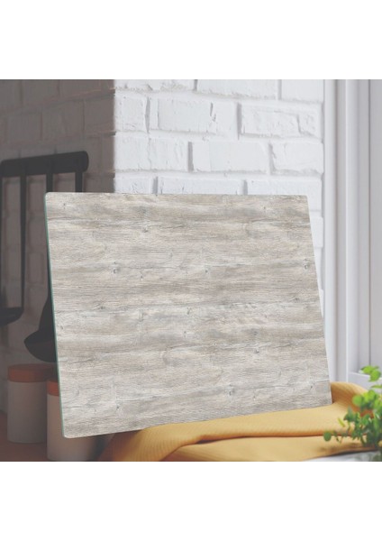 Cam Kesme Tahtası, Gri Parke Desen, 25x35, Tek Parça fiyatları