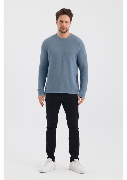 Alexandergardı Bisiklet Yaka Comfort Fit Kazak (E24-EZE-40)