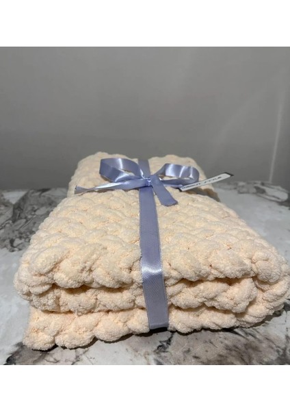 Alize Puffy Vanilya Bebek Battaniyesi