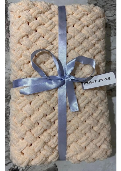 Alize Puffy Vanilya Bebek Battaniyesi