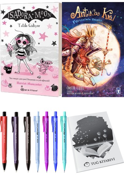 Antika Kral Forsantin'in Uyanışı ve Isadora Moon 11 Tatile Gidiyor 2'li Set - Kalem