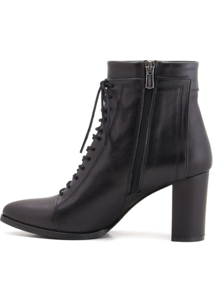 2128234 Siyah Deri Bot modelleri