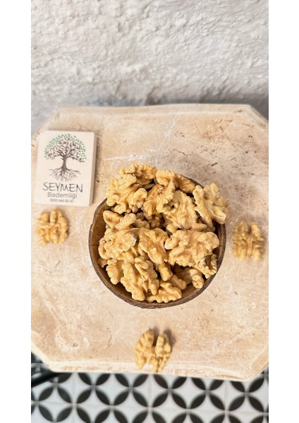 Organik sertifikalı Iç Ceviz Beyaz Kelebek Ceviz Içi 500 gr (2025 Hasatı)