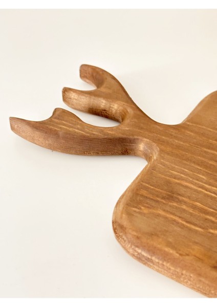 Ahşap Geyik Model Kesme ve Sunum Tahtası, Şık ve doğal tasarım fırsatları