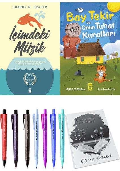 Bay Tekir ve Onun Tuhaf Kuralları ve İçimdeki Müzik 2'li Set - Kalem