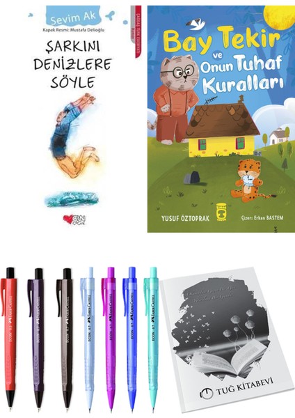 Bay Tekir ve Onun Tuhaf Kuralları ve Şarkını Denizlere Söyle 2'li Set - Kalem