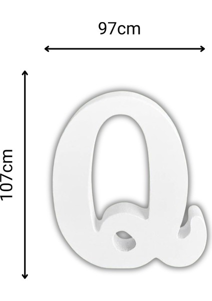 Strafor Q Harfi 107 cm