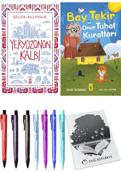 Bay Tekir ve Onun Tuhaf Kuralları ve Yeryüzünün Kalbi 2'li Set - Kalem