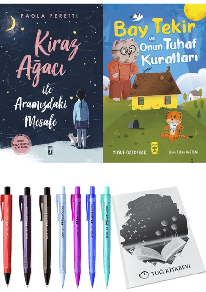 Bay Tekir ve Onun Tuhaf Kuralları ve Kiraz Ağacı ile Aramızdaki Mesafe 2'li Set - Kalem