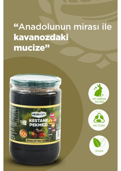 Kestane Pekmezi 800 gr