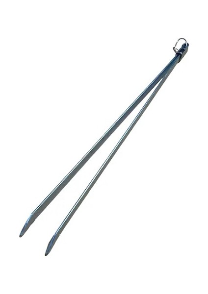 Mangal - Barbekü - Soba - Köz - Kömür Maşası Galvanizli Silme Demir 50 cm