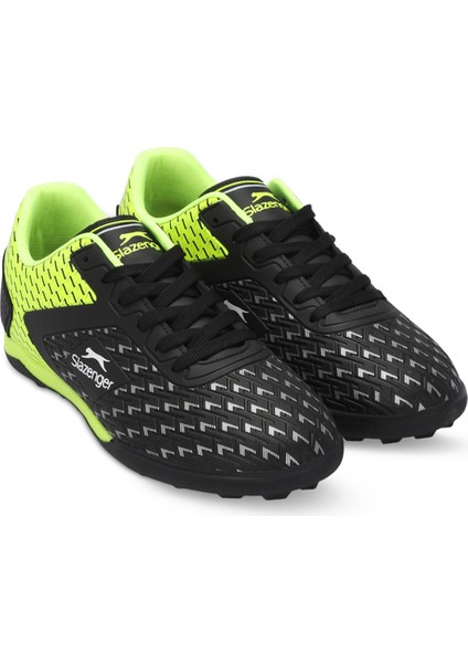 CYCLE I HS Unisex Çocuk Halısaha Futbol Ayakkabısı Siyah / Yeşil