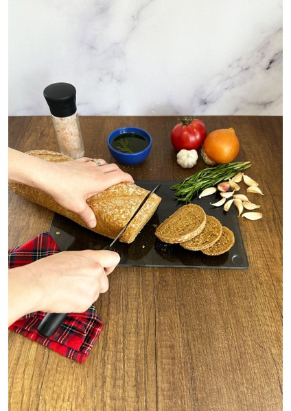 Cam Kesme Tablası, Füme, 17x29cm, Dayanıklı ve Şık Tasarım fiyatları