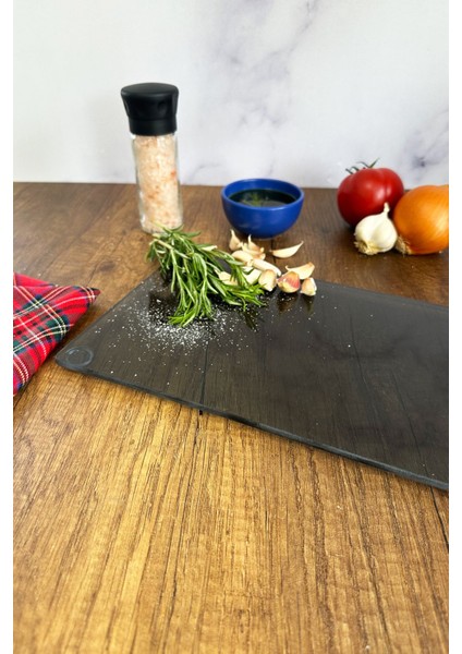 Cam Kesme Tablası, Füme, 17x29cm, Dayanıklı ve Şık Tasarım modelleri