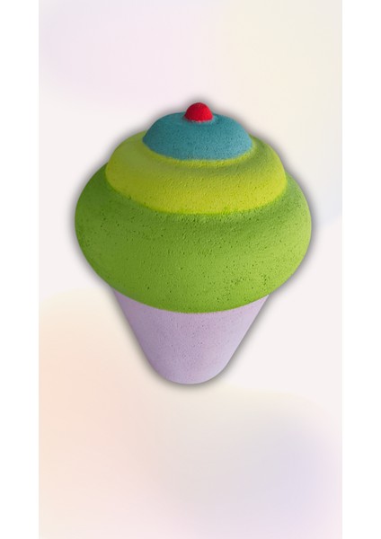 Strafor Maket Cupcake Renkli