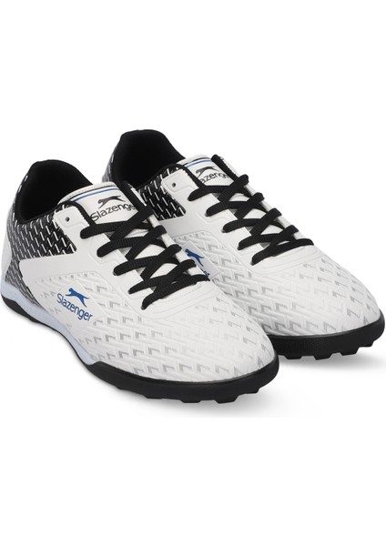 CYCLE I HS Unisex Çocuk Halısaha Futbol Ayakkabısı Beyaz / Siyah
