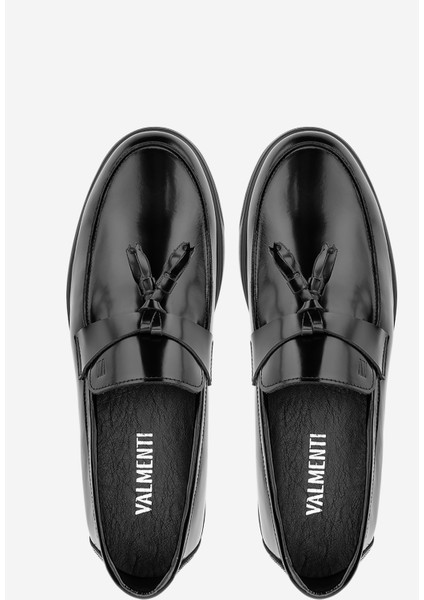 Erkek Hakiki Deri Siyah Açma Loafer Ayakkabı 698 1113-3 Erk Ayk Y24 Sıyah Acma indirimleri