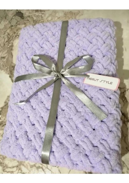 Alize Puffy Lila Bebek Battaniyesi