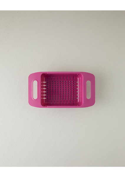 Tekno Trust Düz Plastik Süzgeç Pembe