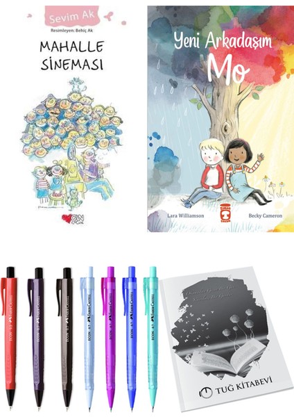 Yeni Arkadaşım Mo ve Mahalle Sineması 2'li Set - Kalem