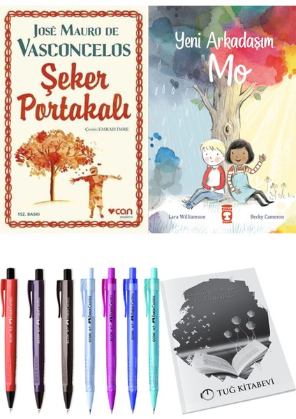 Yeni Arkadaşım Mo ve Şeker Portakalı 2'li Set - Kalem