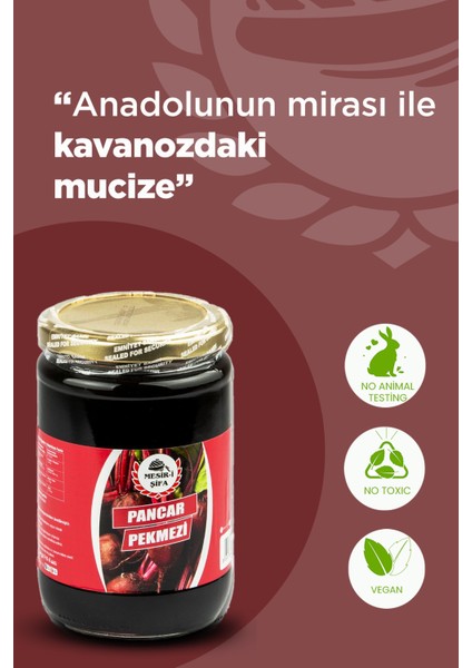 Pancar Pekmezi 800 gr Pekmez