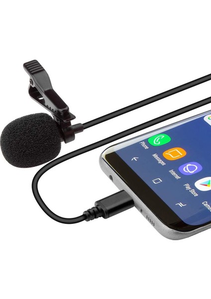 MF-YM63 Iphone Lightning Telefon Yaka Mikrofonu