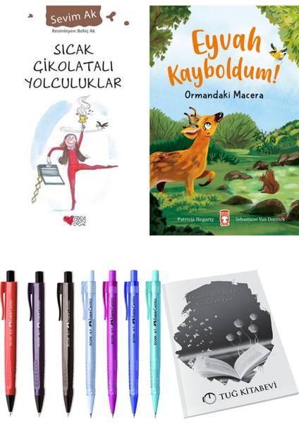 Eyvah Kayboldum! Ormandaki Macera ve Sıcak Çikolatalı Yolculuklar 2'li Set - Kalem