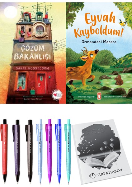 Eyvah Kayboldum! Ormandaki Macera ve Çözüm Bakanlığı 2'li Set - Kalem