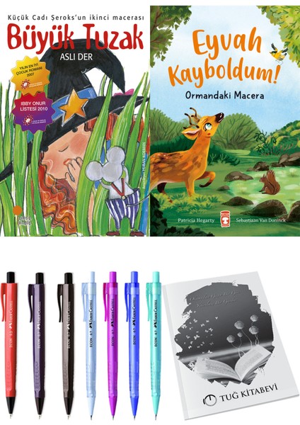 Eyvah Kayboldum! Ormandaki Macera ve Büyük Tuzak 2'li Set - Kalem